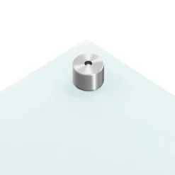 Stänkskydd i härdat glas - Värmebeständigt och reptåligt | Färg: Vit | Storlek: 70x60 cm