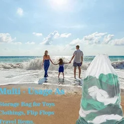 Stor tvättpåse 60x90 cm Vit 1-pack