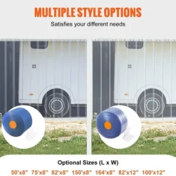 Strip Gardin PVC Dörrgardin 82' x 12