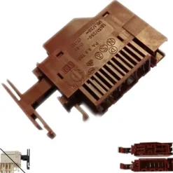 Strömbrytare på/av - SOS Accessoire - 481941029004 - Vit - Kompatibel med tvättmaskin/tumlare