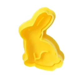 4st/set Plastutskärare Söt Fjäril Kanin Kyckling Påskägg Form Fondant Utskärare Kexkaka Mögel