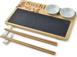 SUSHI-SERVERINGSSET FÖR 2 PERSONER HTXD9937