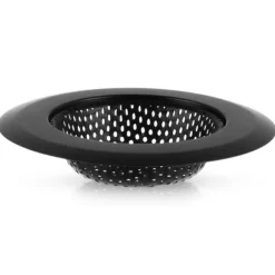 Svart sil i stål för diskho 11,5 cm