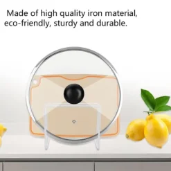 Svart väggmonterat lock Hållare för skärbräda