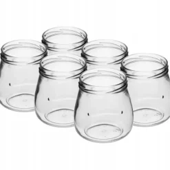 Syltburkar med lock 6 st 500 ml