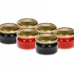 Syltburkar med lock 6 st 200 ml