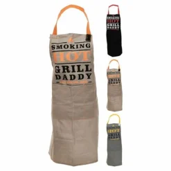 Tablier - BigBuy Home - Grill Daddy - Med ficka - Mix - Vuxen