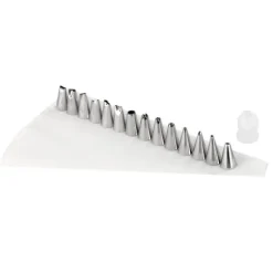 Tala Dekorationssats 16 delar (14 Munstycken, Påse & Koppling)