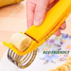 TD® bananskärare i rostfritt stål Köksredskap Enkel användning Solid Lättvikts sanitet och säker present