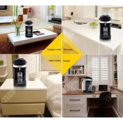 TD® Elektrisk vattenkokare justerbar termostat varmvatten LED-skärm 3,5L kapacitet 2200W effekt snabb temperatur