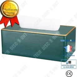 TD® Pump Box Nostalgisk Tissue Box Mörkgrön Stor Tissue Box Phnom Penh Hotel Restaurant Servettlåda