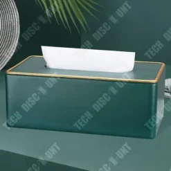 TD® Pump Box Nostalgisk Tissue Box Mörkgrön Stor Tissue Box Phnom Penh Hotel Restaurant Servettlåda
