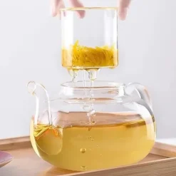 Te- och örtkanna 620 ml Wilmax termoglas