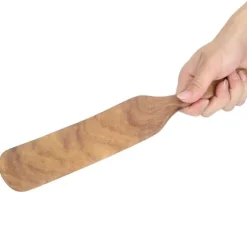 Teak Spatel Hushåll Trä Stekspade Hem Kök Köksredskap 33,5x5cm