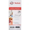 TEFAL - Set med 2 rullar 22×30cm + 28×30cm - Vacupack Plus och Classic - Återanvändbara påsar