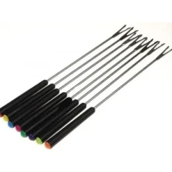 Tefal fondue gafflar - Set om 8 - Svart - Tål diskmaskin - 750 Watt