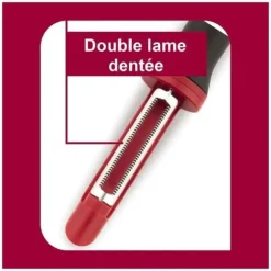 TEFAL Peeler för mjuka skinn K2074014 svart och röd