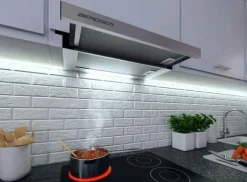 Teleskopisk köksfläkt 50cm Inox BT-233