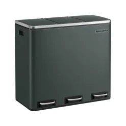 Återvinningsbehållare, 61x34x55.5 cm, Grå