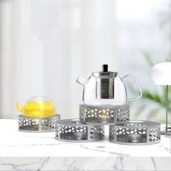 Tevärmare - Tekanne Värmare i Rostfritt stål Small hole