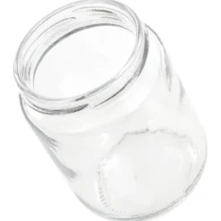 The Living Store Syltburkar i glas med röda lock 96 st 230 ml - Honungsburkar