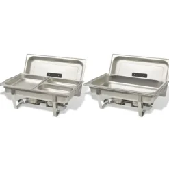 The Living Store Varmhållningskärl 2 st rostfritt stål - Varmhållningskärl