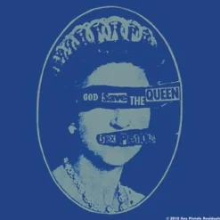 The Sex Pistols Single Cork Coaster: God Save the Queen