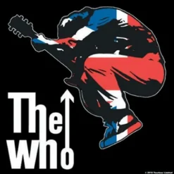 The Who Single Cork Coaster: Townshend Leap