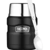 THERMOS Stålmattermos King 0,5L mattsvart