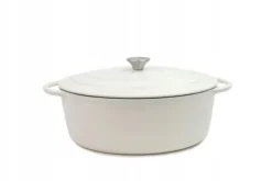 Tierra Oval Gjutjärnsgryta 34cm 6,5L Krämgrön NOIS