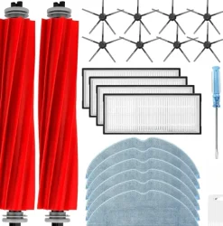 Tillbehör 22 delar till Roborock S7/S7+/S7 MaxV/S7 MaxV Plus/S7 MaxV Ultra Roborock S7/S7+/S7 MaxV/S7 MaxV Plus/S7 MaxV Ultra
