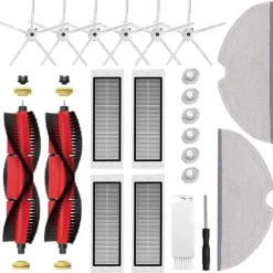 Tillbehör Xiaomi Roborock S5 Max/S50/S51/S55/S5/S60/S65/S6/S6 Pure/S6 MAXV 22 delar
