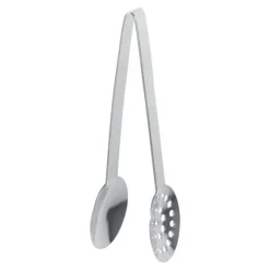 Tång för tepåsar i rostfritt stål - set med 2, runda grepp