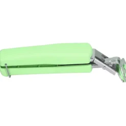 Tång för varm skål, halkfri, skålhållare i rostfritt stål, skållningsskyddande tallrik (grön)