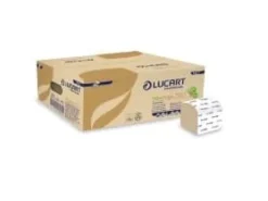 Toalettpapper Econatural i lös ark 2-lag genbrug 10x21 cm,40 pk x 210 stk/krt