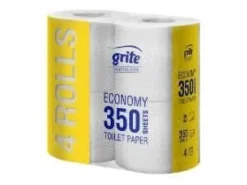 Toalettpapper Grite Eco 2-lagigt 38,5 m Nature,14 pk x 4 rl/krt