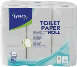 Toalettpapper LYRECO 30m 18/fp