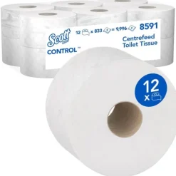 Toalettpapper SCOTT 2-lag 12/fp