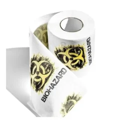 Toalettpappersrulle Biohazard toalettpapper