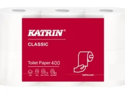 Toiletpapir Katrin Classic 400 2-lags 48m - (42 ruller pr. karton)