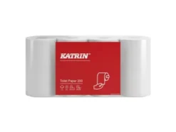 Toiletpapir Katrin Classic 200 2-lags hvid 25m - (64 ruller pr. karton)