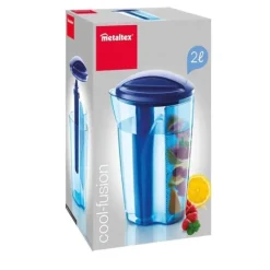 Tomado Metaltex dryckesbryggare blå