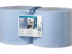 Tork Tork - Pappersrengöringsmedel på liten rulle för kraftig nedsmutsning, 2-lagers, extra absorberande, premium - Blå