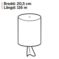 Torkrulle KATRIN S 1L 116m 12st