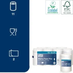 Torkrulle TORK Adv M1 2-lag vit 75m 11st