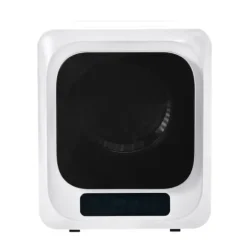 Torktumlare 3–4 kg i rostfritt stål, 850 W med flerfiltersystem, 6 program och överhettningsskydd (väggmonterad)