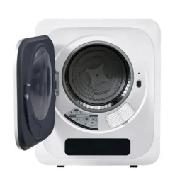 Torktumlare 3–4 kg i rostfritt stål, 850 W med flerfiltersystem, 6 program och överhettningsskydd (väggmonterad)