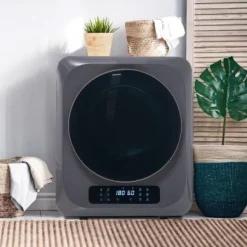 Torktumlare 2,5 kg (upp till 4 kg) Rostfritt stål 850W – 6 program, flerfunktioner, flerfilter, överhettningsskydd, väggmonterbar