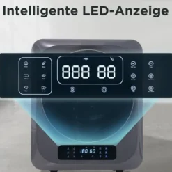 Torktumlare 2,5 kg (upp till 4 kg) Rostfritt stål 850W – 6 program, flerfunktioner, flerfilter, överhettningsskydd, väggmonterbar