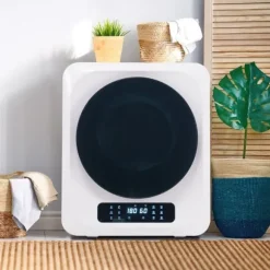 Torktumlare, rostfritt stål, 2,5kg (upp till 4kg), 850W, 6 program, filter, överhettningsskydd, väggmonterbar